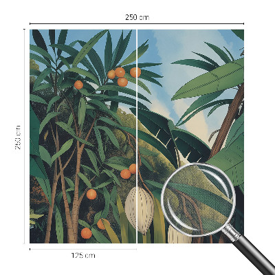 Otroška fototapeta Tropska džungla