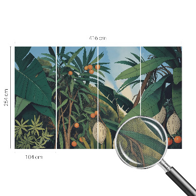 Otroška fototapeta Tropska džungla