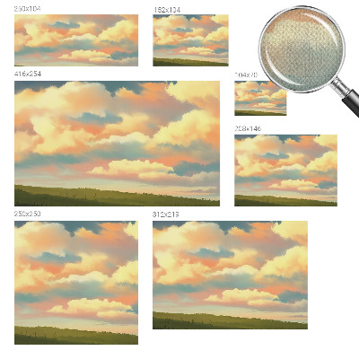 Fototapeta za otroško sobo Nebo oblaki