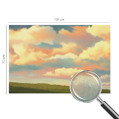 Fototapeta za otroško sobo Nebo oblaki