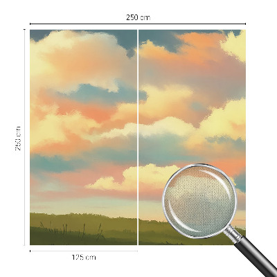 Fototapeta za otroško sobo Nebo oblaki