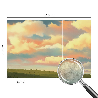 Fototapeta za otroško sobo Nebo oblaki