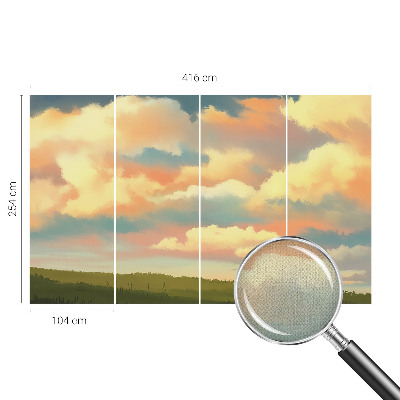 Fototapeta za otroško sobo Nebo oblaki