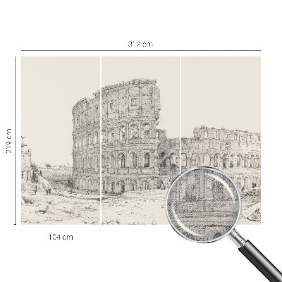 Otroška fototapeta z motivom starodavnih ruševin