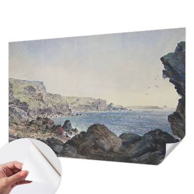 Samolepilna fototapeta z motivom mirne obale