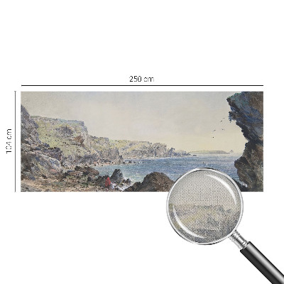 Samolepilna fototapeta z motivom mirne obale
