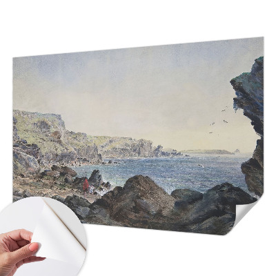 Samolepilna fototapeta z motivom mirne obale