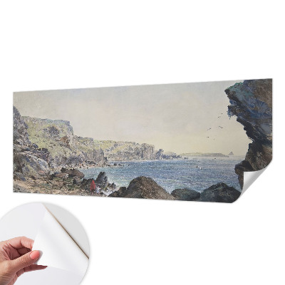 Samolepilna fototapeta z motivom mirne obale