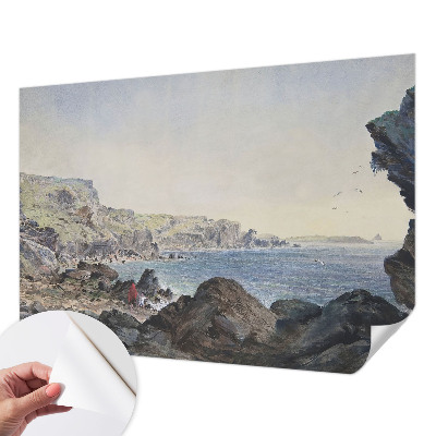 Samolepilna fototapeta z motivom mirne obale