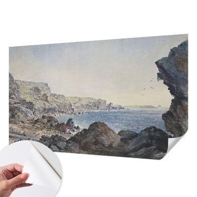 Samolepilna fototapeta z motivom mirne obale