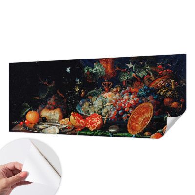 Fototapeta za otroško sobo z motivom sadnega obilja