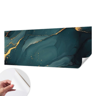 Otroška fototapeta z abstraktnih temno modrim motivom