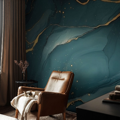 Otroška fototapeta Temno modra abstrakcija