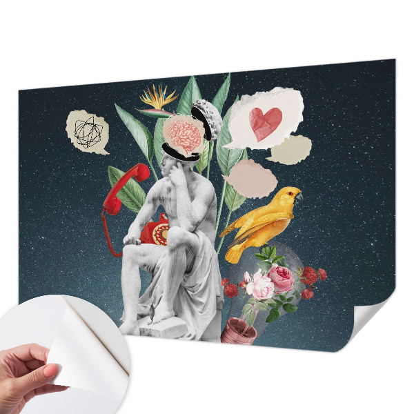 Samolepilna fototapeta z nadrealistično umetniško podobo