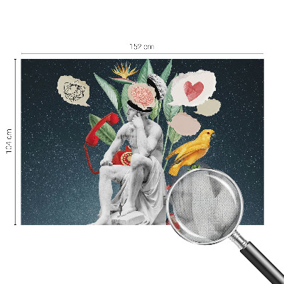 Samolepilna fototapeta z nadrealistično umetniško podobo