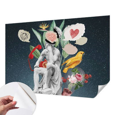 Samolepilna fototapeta z nadrealistično umetniško podobo