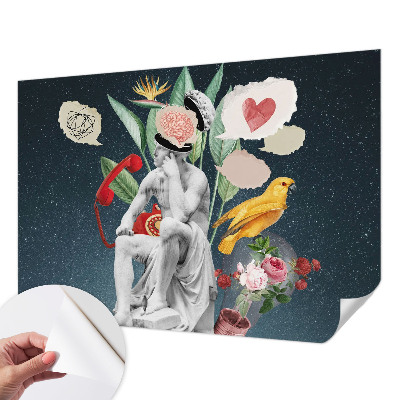 Samolepilna fototapeta z nadrealistično umetniško podobo