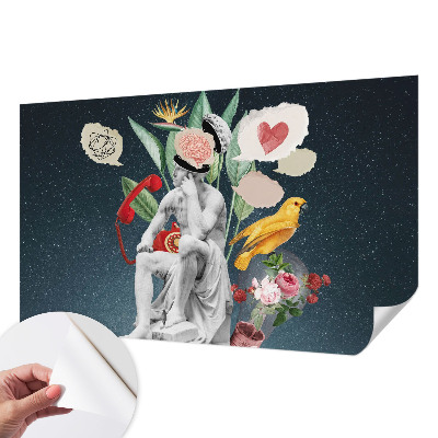 Samolepilna fototapeta z nadrealistično umetniško podobo