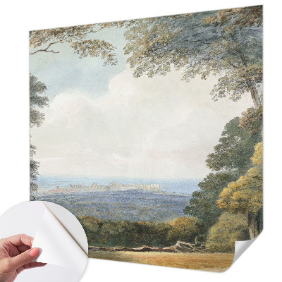 3D fototapeta z motivom gozdnate pokrajine