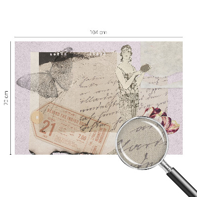 Fototapeta za otroško sobo Nostalgični kolaž