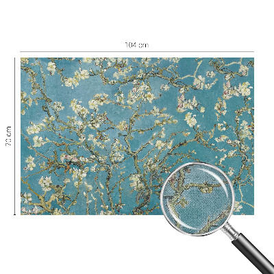 Samolepilna fototapeta za spalnico Cvetoče veje