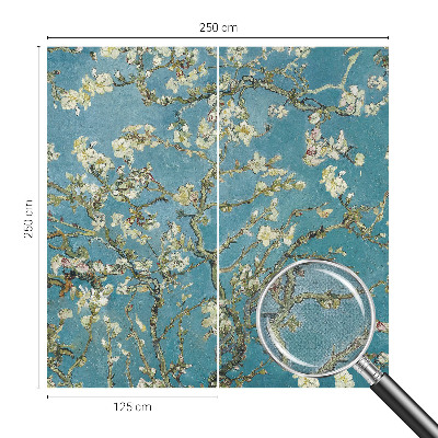 Samolepilna fototapeta za spalnico Cvetoče veje