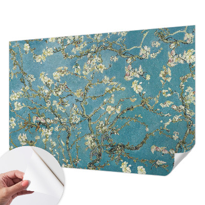 Samolepilna fototapeta za spalnico Cvetoče veje