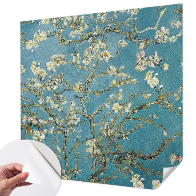 Samolepilna fototapeta za spalnico Cvetoče veje