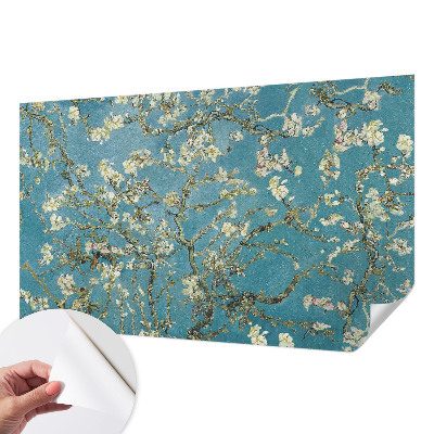 Samolepilna fototapeta za spalnico Cvetoče veje