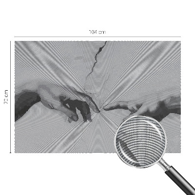 Fototapeta za otroško sobo Hipnotične roke