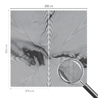 Fototapeta za otroško sobo z motivom hipnotičnih rok