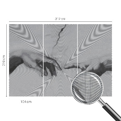 Fototapeta za otroško sobo Hipnotične roke