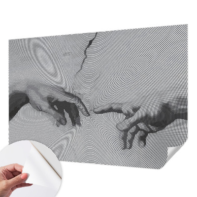 Fototapeta za otroško sobo z motivom hipnotičnih rok