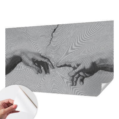 Fototapeta za otroško sobo z motivom hipnotičnih rok