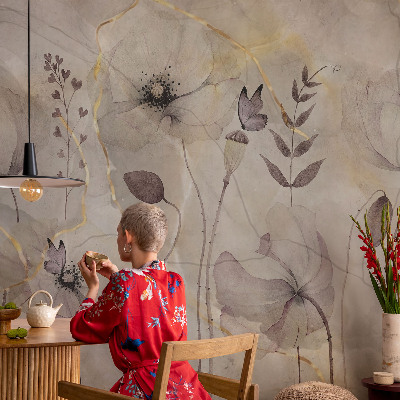 Otroška fototapeta Nežne rože