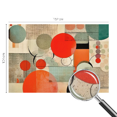 Samolepilna fototapeta za dnevno sobo Barvita abstrakcija