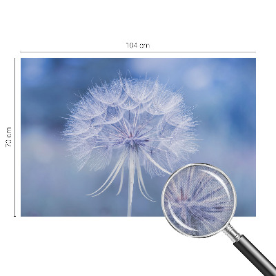 3D fototapeta z motivom modre poslastice