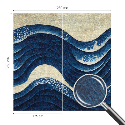 Samolepilna fototapeta Oceanske oblike