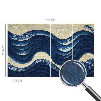 Samolepilna fototapeta z motivom oceanskih oblik