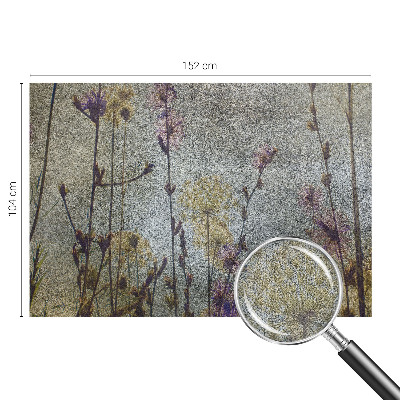 Otroška fototapeta z motivom divjih rož