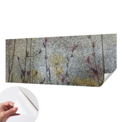 Otroška fototapeta z motivom divjih rož