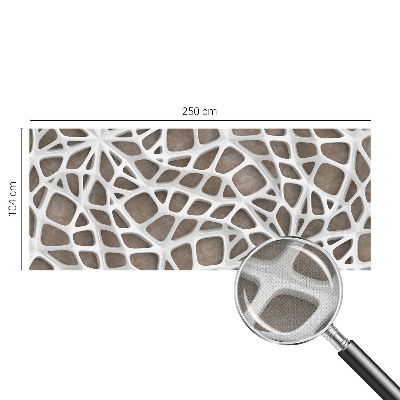 3D fototapeta z motivom čipkaste mreže