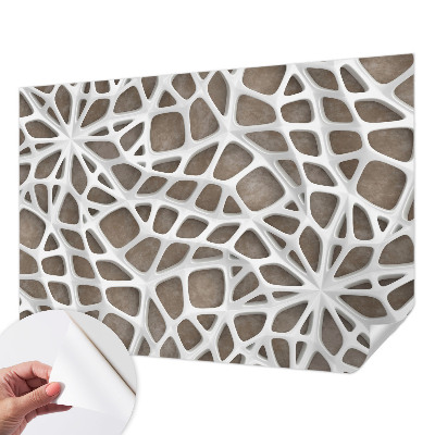 3D fototapeta z motivom čipkaste mreže