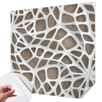 3D fototapeta z motivom čipkaste mreže