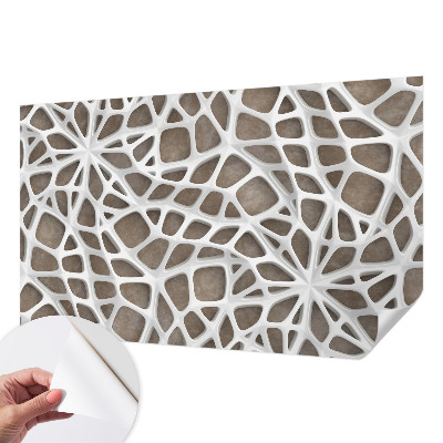3D fototapeta z motivom čipkaste mreže