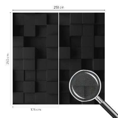 Samolepilna fototapeta z vzorcem tridimenzionalnih kock