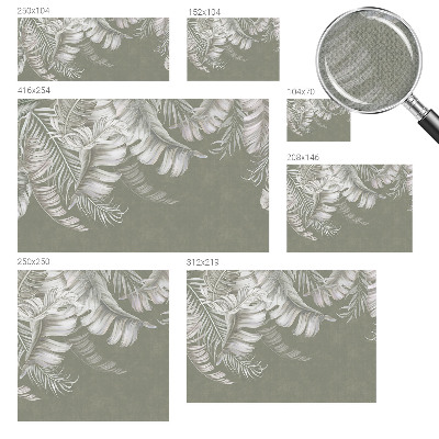 Fototapeta za otroško sobo Nežni listi