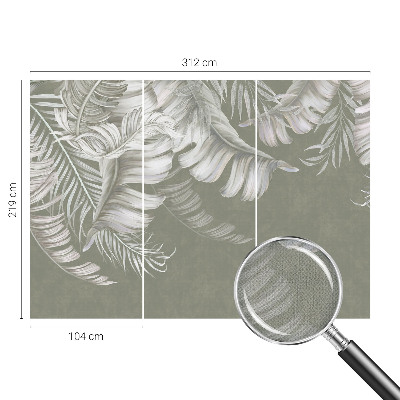 Fototapeta za otroško sobo Nežni listi