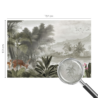 3D fototapeta s tropskim motivom