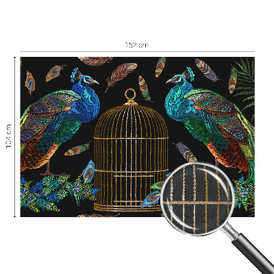 Samolepilna fototapeta Pavova slika